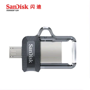 SanDisk sdd3 двойной OTG USB флэш-накопитель 32 Гб 16 Гб 150 мс USB 3,0 флеш-накопители 128 Гб 64 ГБ для Android Поддержка 0fficial проверка