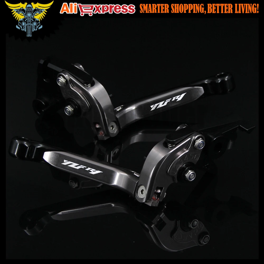 Черные + титановые регулируемые складные мотоциклетные рычаги сцепления с