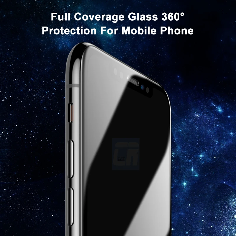 6D защита для экрана с изогнутыми краями закаленное стекло iPhone 11 pro X XS MAX XR 8 7 6 6s Plus