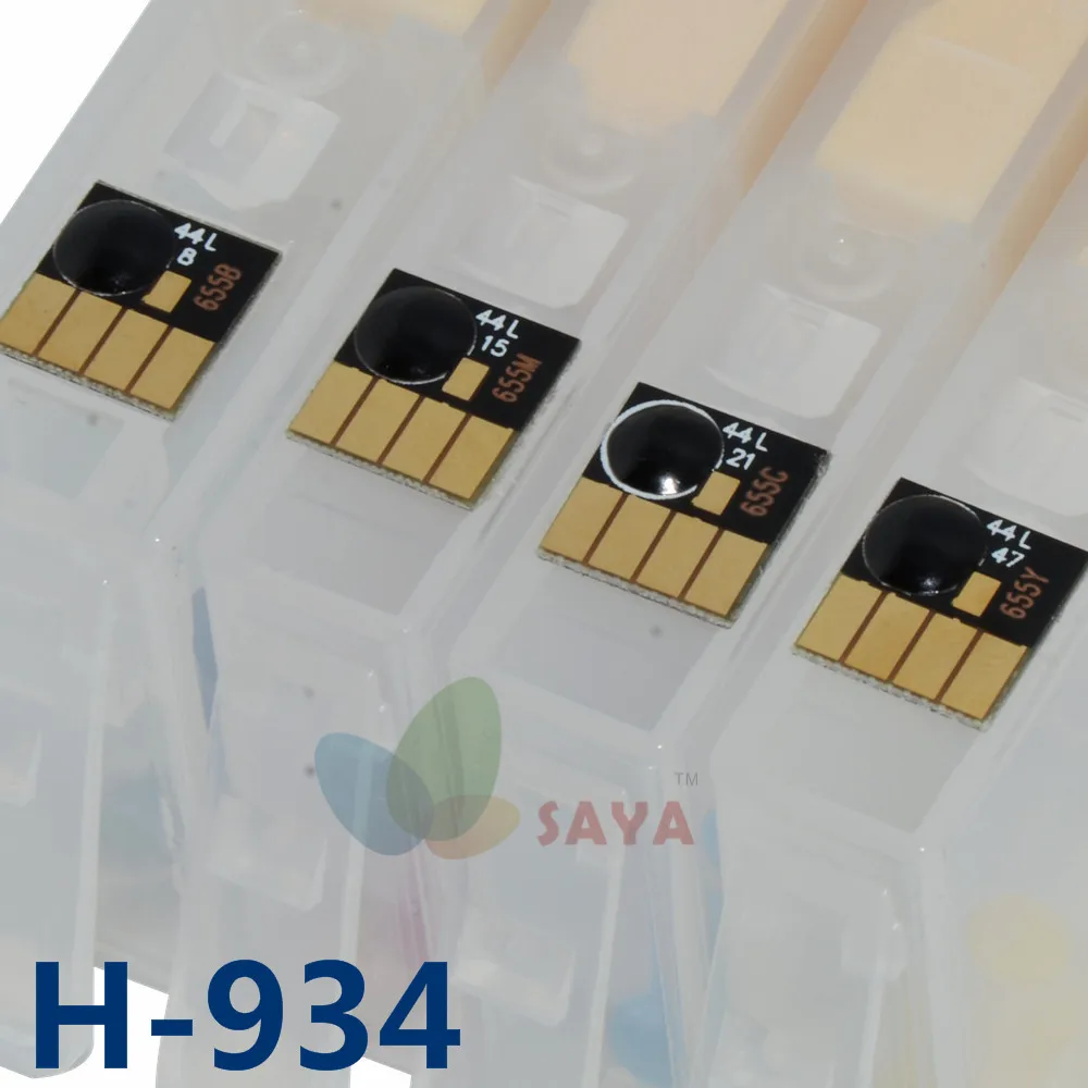 Многоразовый чернильный картридж с чипом для HP 934 935 OfficeJet Pro 6830 6230 6815 | Компьютеры и