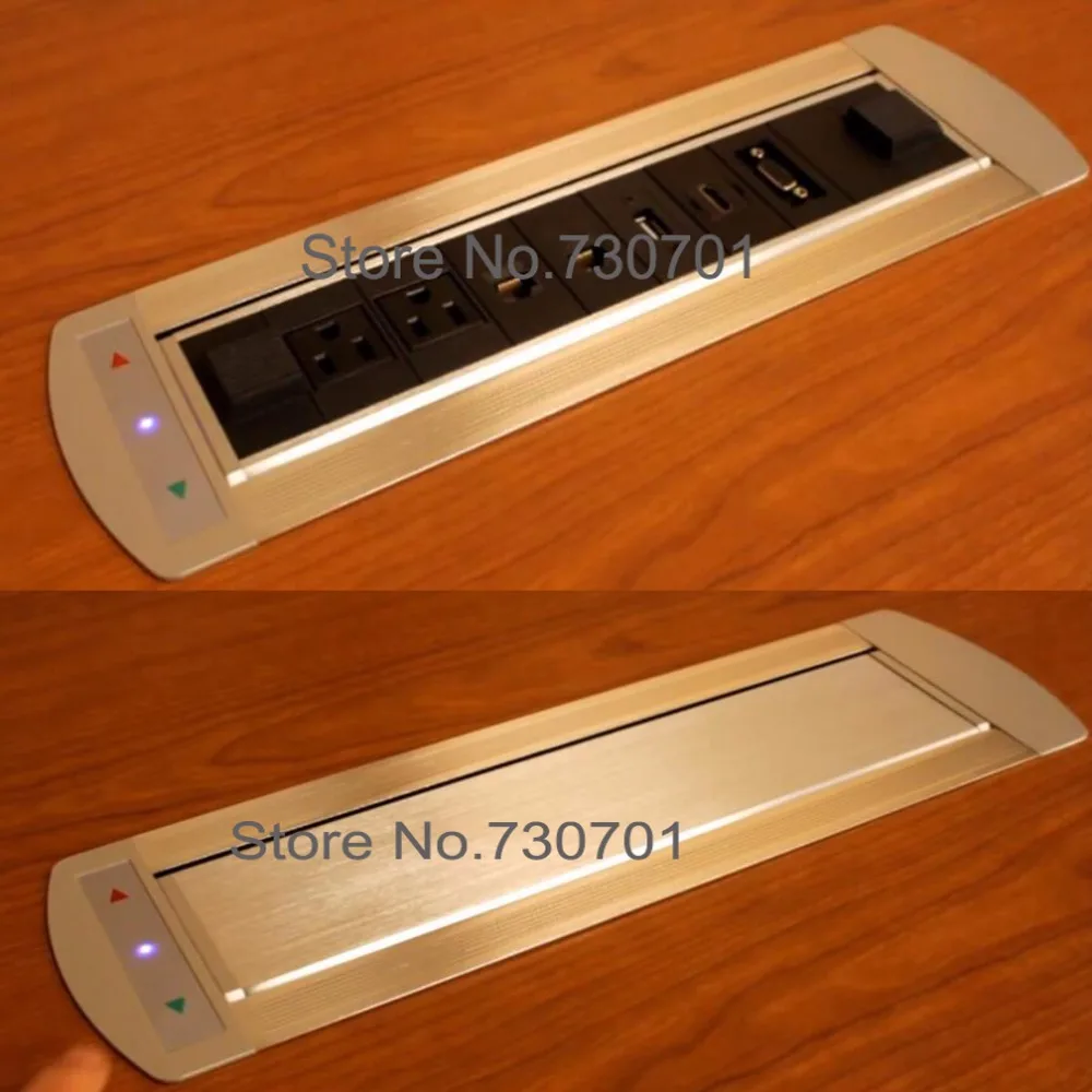 Электрическая многоразовая настольная умная розетка/Офисная мебель