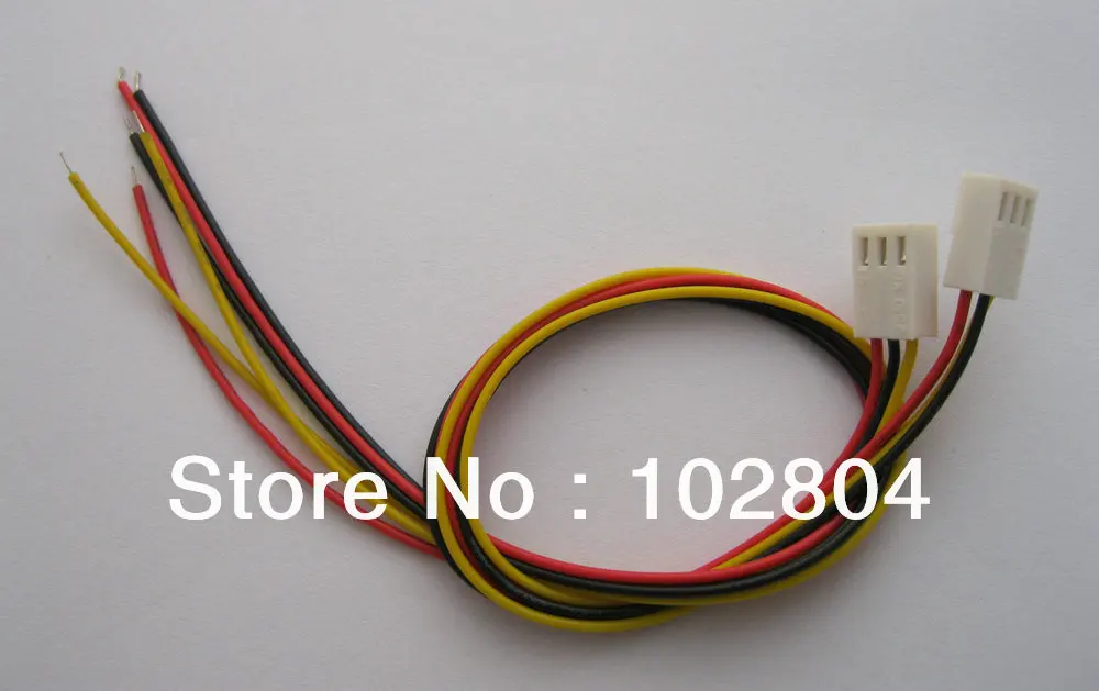 3 контактный гнездовой разъем 2510 2 54 мм с проводами 26AWG 300 (12 &quot) 500 шт.|connector ring|connector