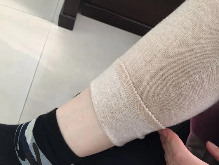 Высококачественные вязаные зимние теплые леггинсы из козьего кашемира