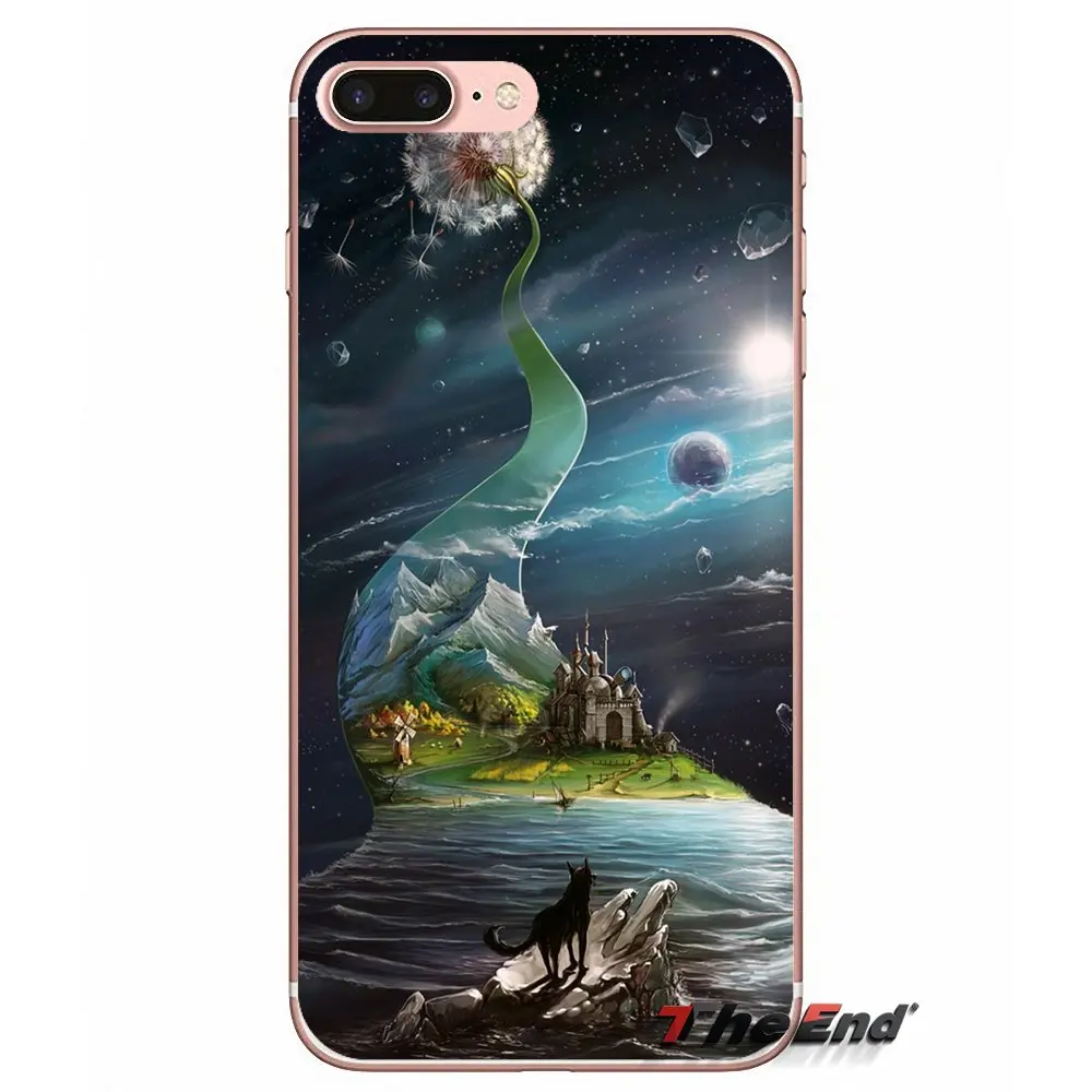 Для htc один M7 M8 A9 M9 M10 E9 Plus Desire 630 530 626 628 816 820 Motorola G G2 G3 красочные цифровой фантазия