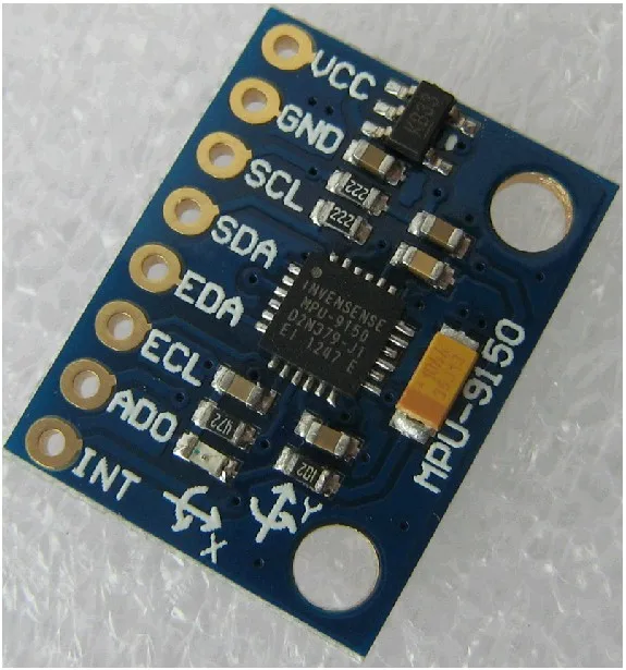 

MPU9150 GY-9150 nine-axis attitude three-axis electronic compass acceleration gyroscope module Winder