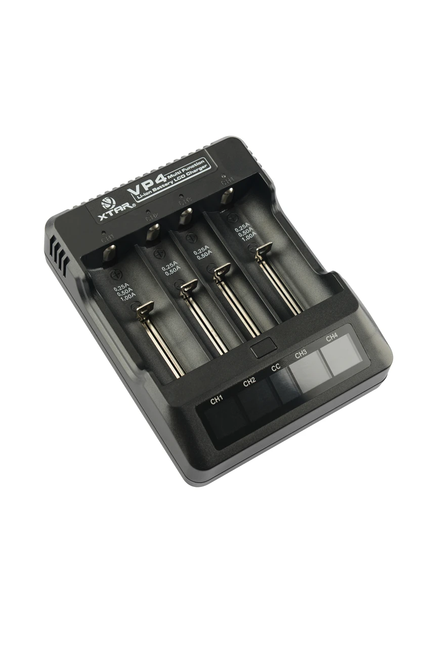 XTAR VP4 Universal Battery Charger Intelligent LCD Display For 18650 /22650/26650/32650/14500 Rechargeable Charging|display jewelry|display