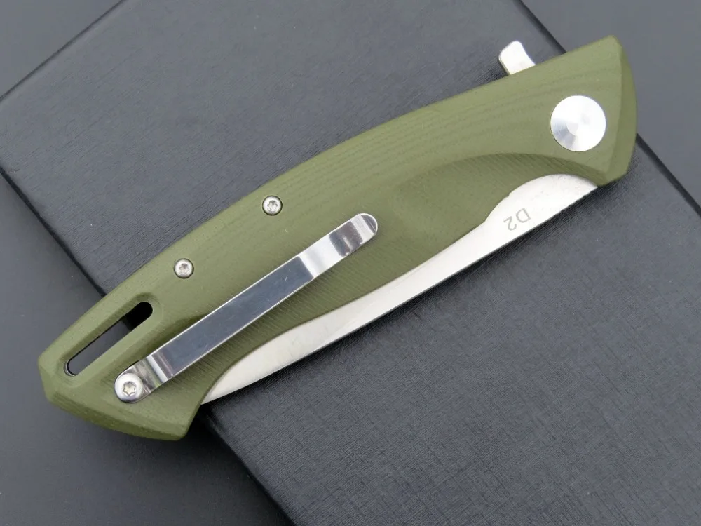Eafengrow EF26 58-60HRC D2 лезвие G10 Ручка EDC Складной нож инструмент для выживания кемпинга охотничий карманный нож Тактический Открытый инструмент