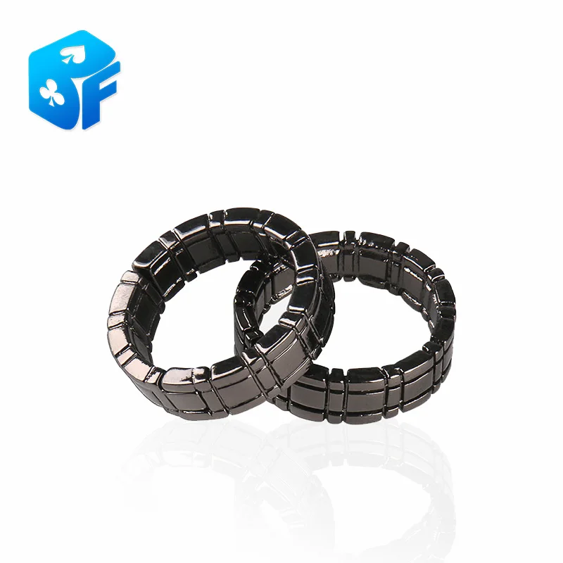 Кольцо Himber крутой стиль сцена крупным планом волшебный трюк черное волшебное