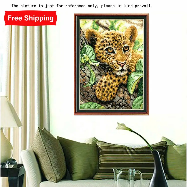 Golden panno Needlework DIY DMC Cross stitch Sets For Embroidery kit 11ct printed cotton thread First Romantic Cross-Stitching | Дом и сад