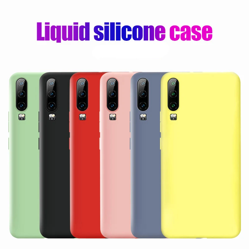 Роскошный чехол для телефона Huawei Honor 20 10 Lite Mate P30 Pro P Smart 2019 Nova 4e мягкий жидкий