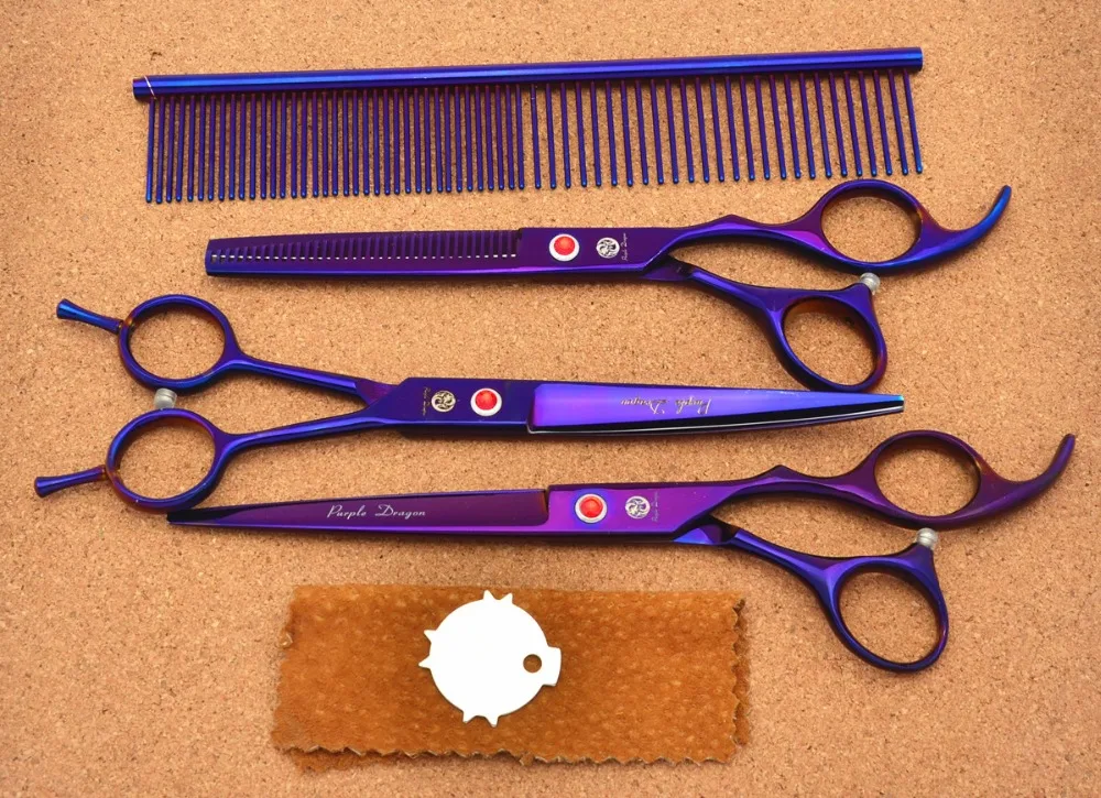 4 шт./комплект парикмахерские ножницы 693 #7 дюймов|cutting scissors|hairdressing scissorshair scissors |