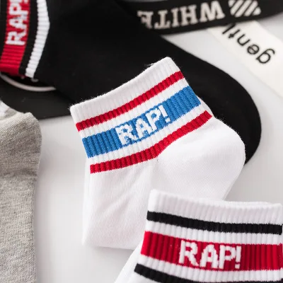 Для мужчин корейские носки хлопок дезодорант Ins Студенческие Носки | Мужская