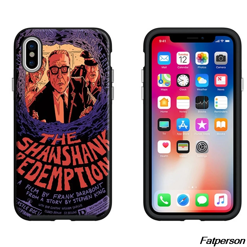 The Shawshank Redemption Black soft Silicone TPU Phone Case Cover Shell For Apple iPhone 6 6s 7 8 8plus 5 5s SE X10 Coque cases | Мобильные