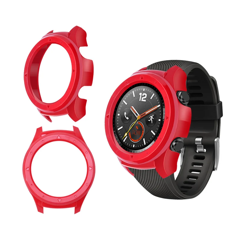 Чехол для часов для huawei Watch 2 сменный корпус силиконовый защитный чехол с защитой от царапин чехол для huawei