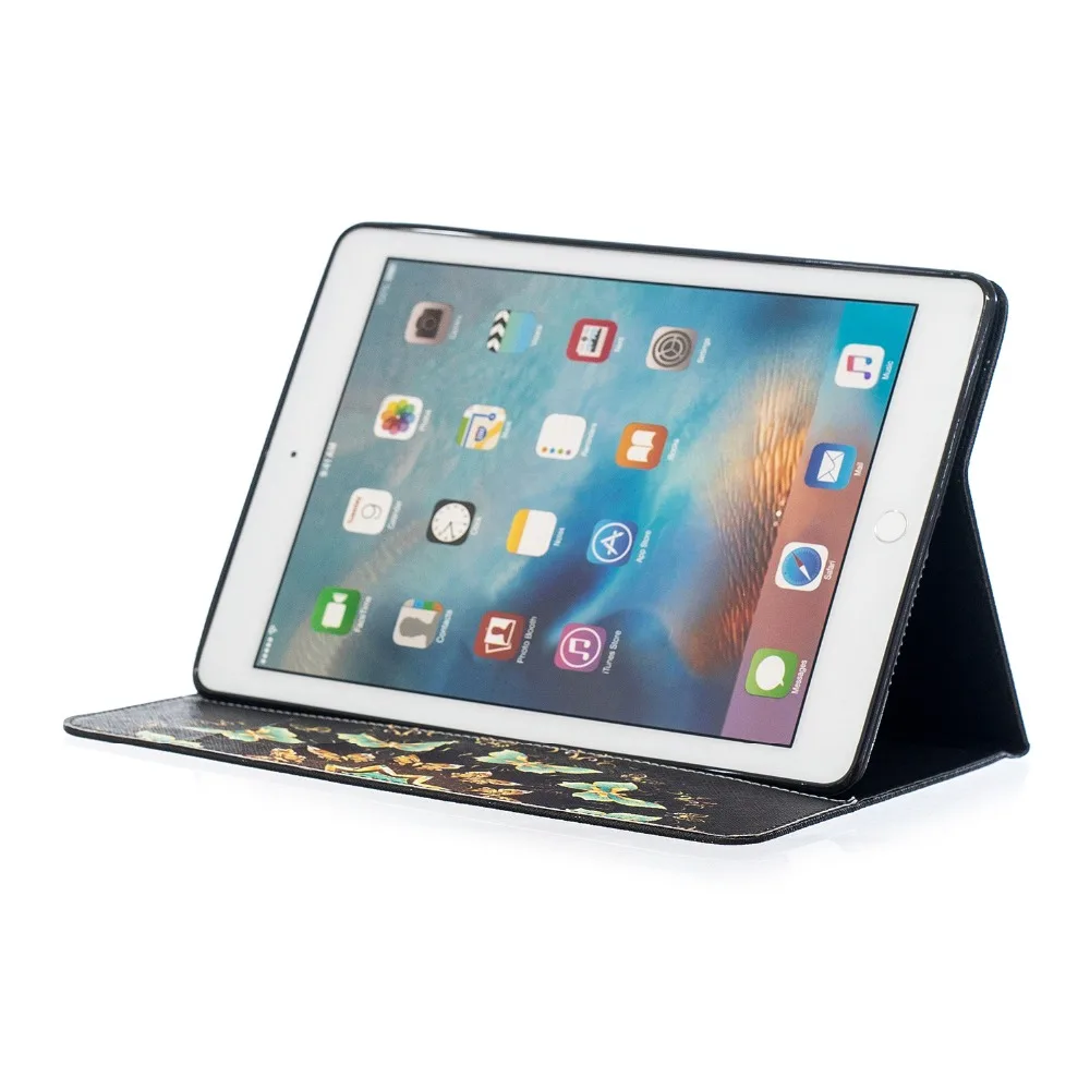 Защитный чехол с черной бабочкой для iPad Air 1 2 3 4 Mini Pro 9 7 10 5 2017 2018 дюйма|Чехлы
