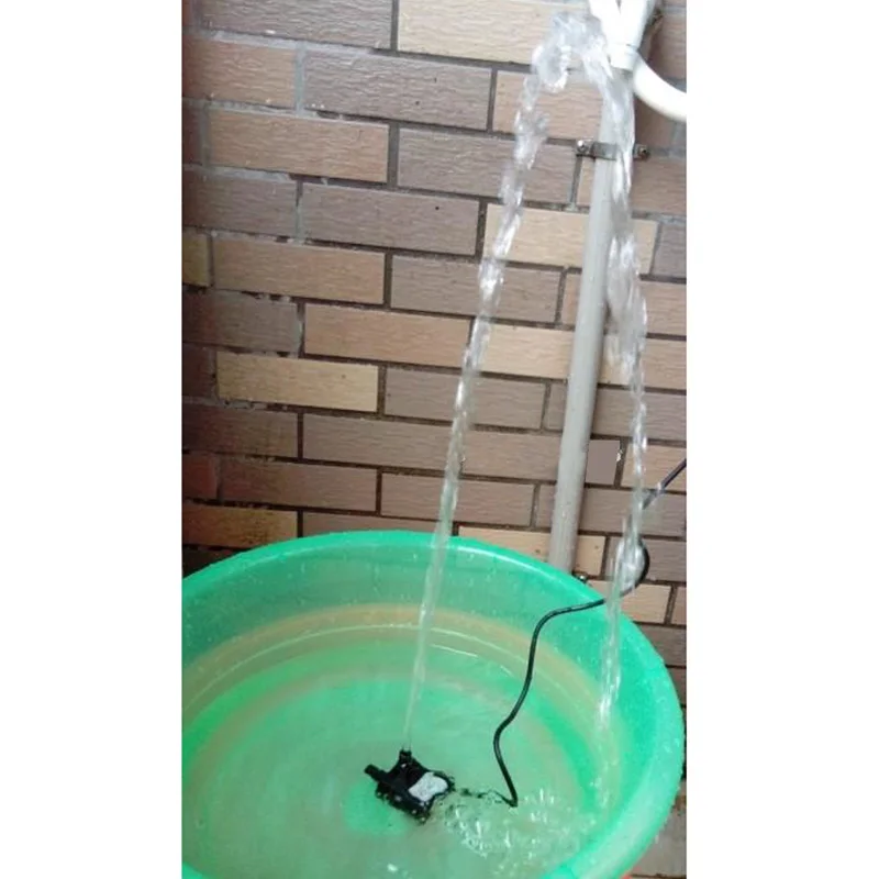 Микро бесщеточный водяной масляный насос 5 вт ультра-тихий мини DC12V