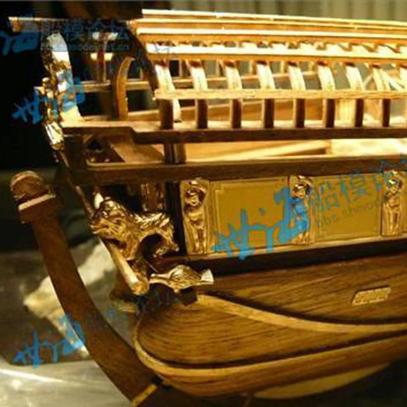 Комплекты моделей деревянных лодок Деревянные 3d весы с лазером 1/64 LA REAL Spain Laredo Yar No