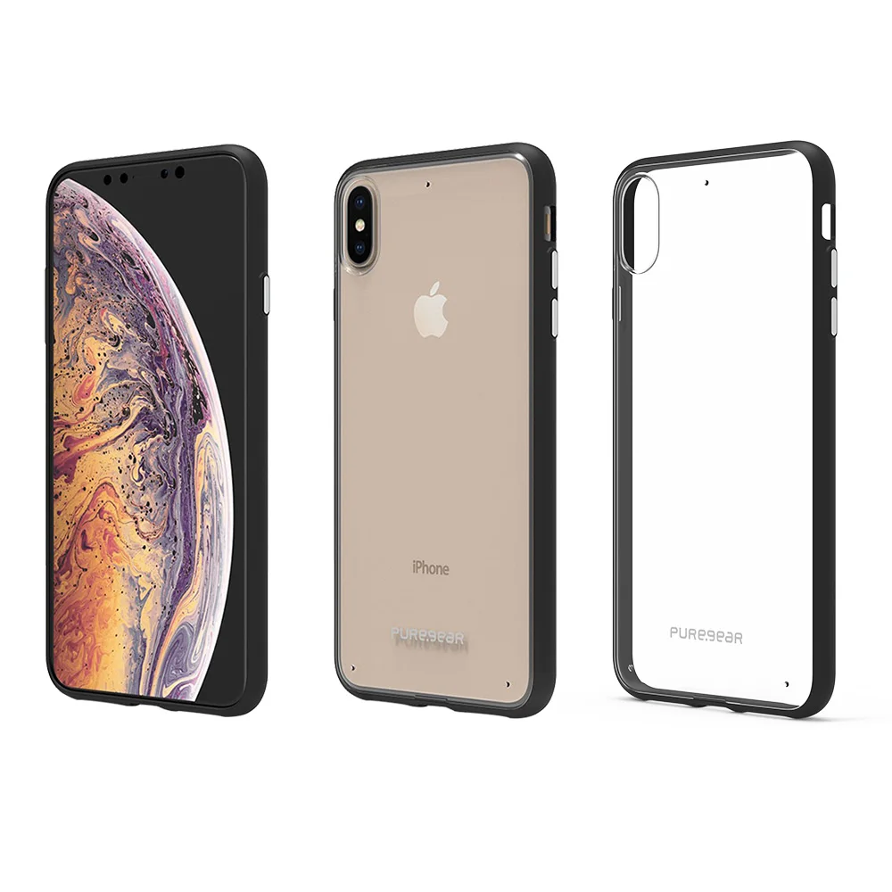 Puregear оригинальный тонкий прозрачный противоударный Прозрачный чехол для iPhone Xs Max