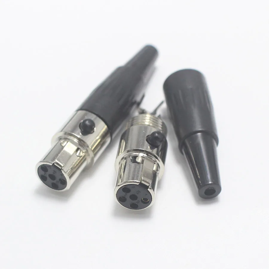 1 шт. высококачественный мини-разъем XLR 3 4 5 6 Pin с внутренней штепсельной вилкой