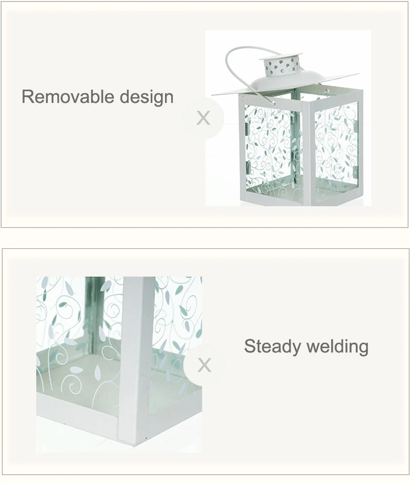 Европейский стиль Железный Подсвечник Креативный Свадебный центральный Рождественский фонарь металлический из нержавеющей стали стеклянный подсвечник белый