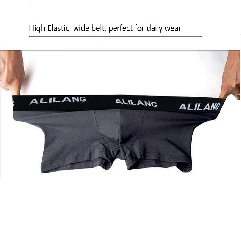 2017 Brand New 7pcs/lot Mens Underwear Boxers Modal Men Shorts Pants U Convex Design Wide Belt High Elastic Underpanties | Мужская
