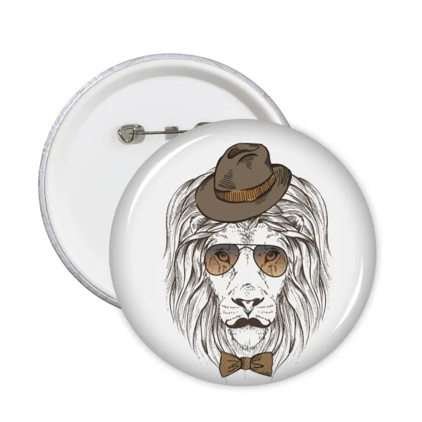 5 шт. в британском стиле нежная шляпа для стакана с изображением Льва и