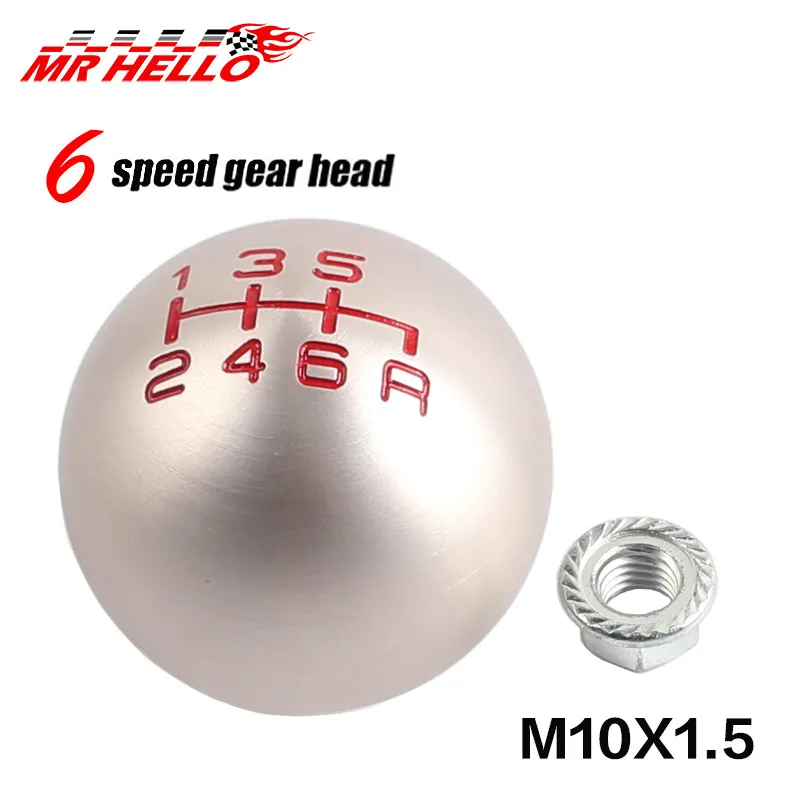 

Алюминиевая шариковая ручка переключения передач 5/6 скоростей JDM ДЛЯ Honda Fit Civic City FD2 FN2 EP3 TYPE R DC2 DC5 AP1 AP2 S2000 F20C