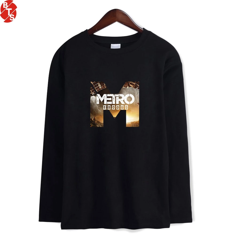 

Футболка с длинным рукавом для мужчин и женщин, с принтом