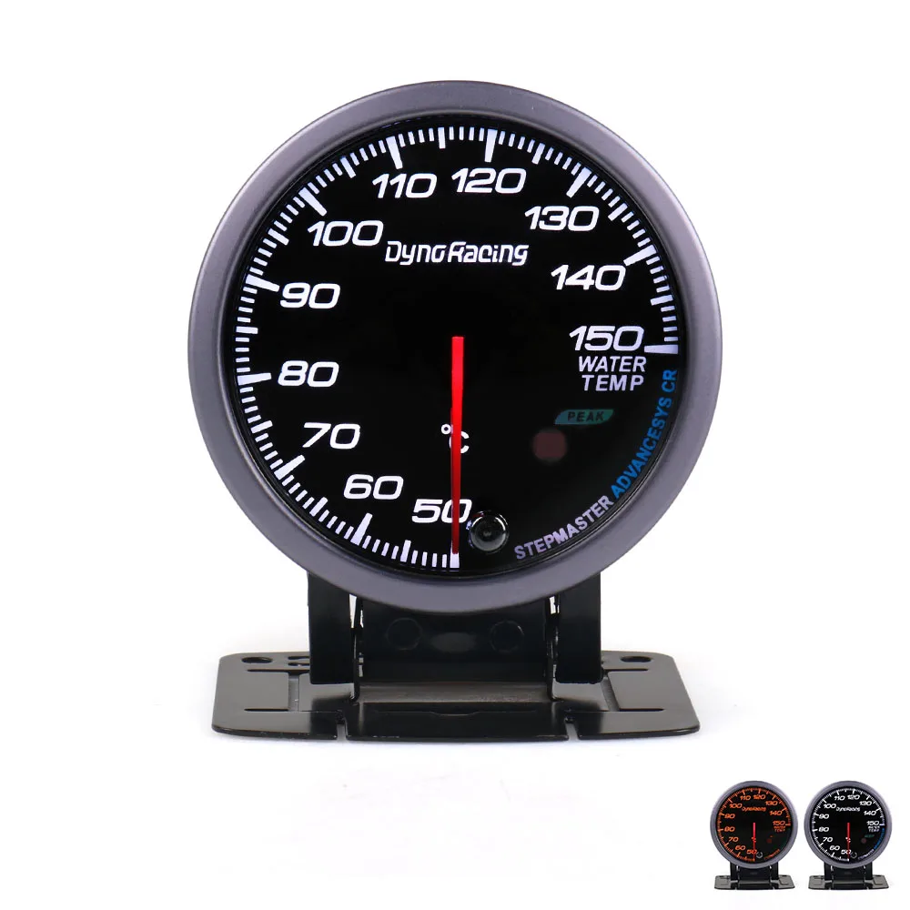 Автомобильные датчики температуры воды Dynoracing измеритель черного цвета 60 мм 50 150
