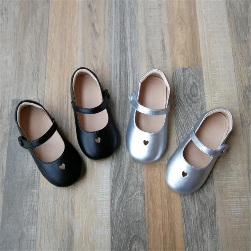 

High Quality Children's princess shoes baby toddler shoes soft bottom Genuine Leather Girls dancing shoes