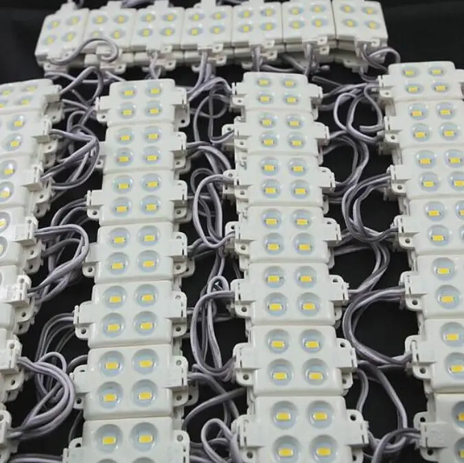 Бесплатная доставка 5730 4 светодиода впрыскиваемый светодиодный модуль 12 В