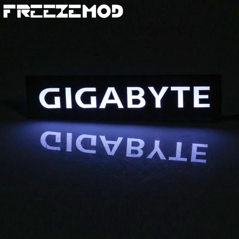 FREEZEMOD специальная видеокарта светодиодный светильник с многоцветным. XYD-GIGABYTE