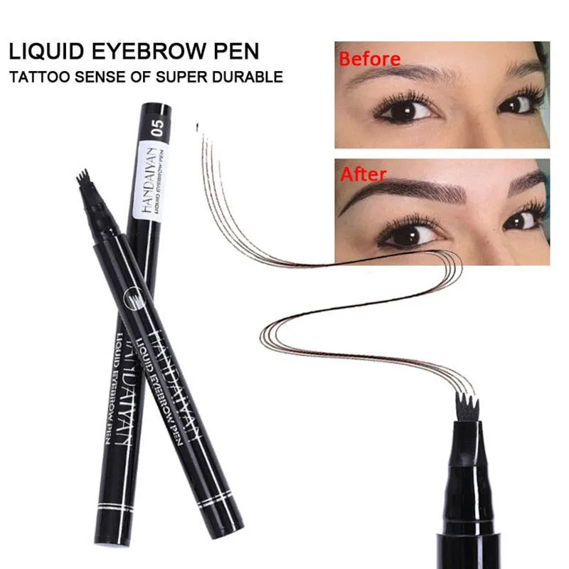 Микроблейдинг для бровей ручка татуажа жидкая Водостойкая Подводка карандаш JLRS