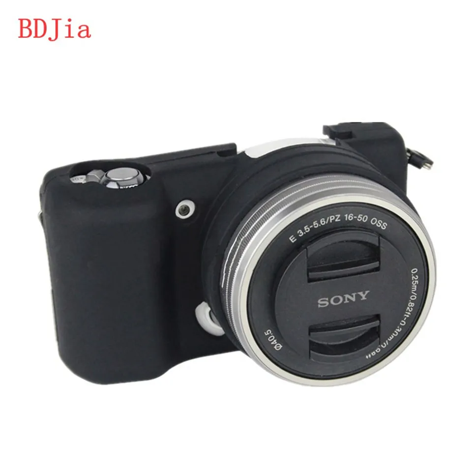 Силиконовый чехол сумка для камеры Sony Alpha A5100 A5000 16 50 мм объектива в 5 видов цветов
