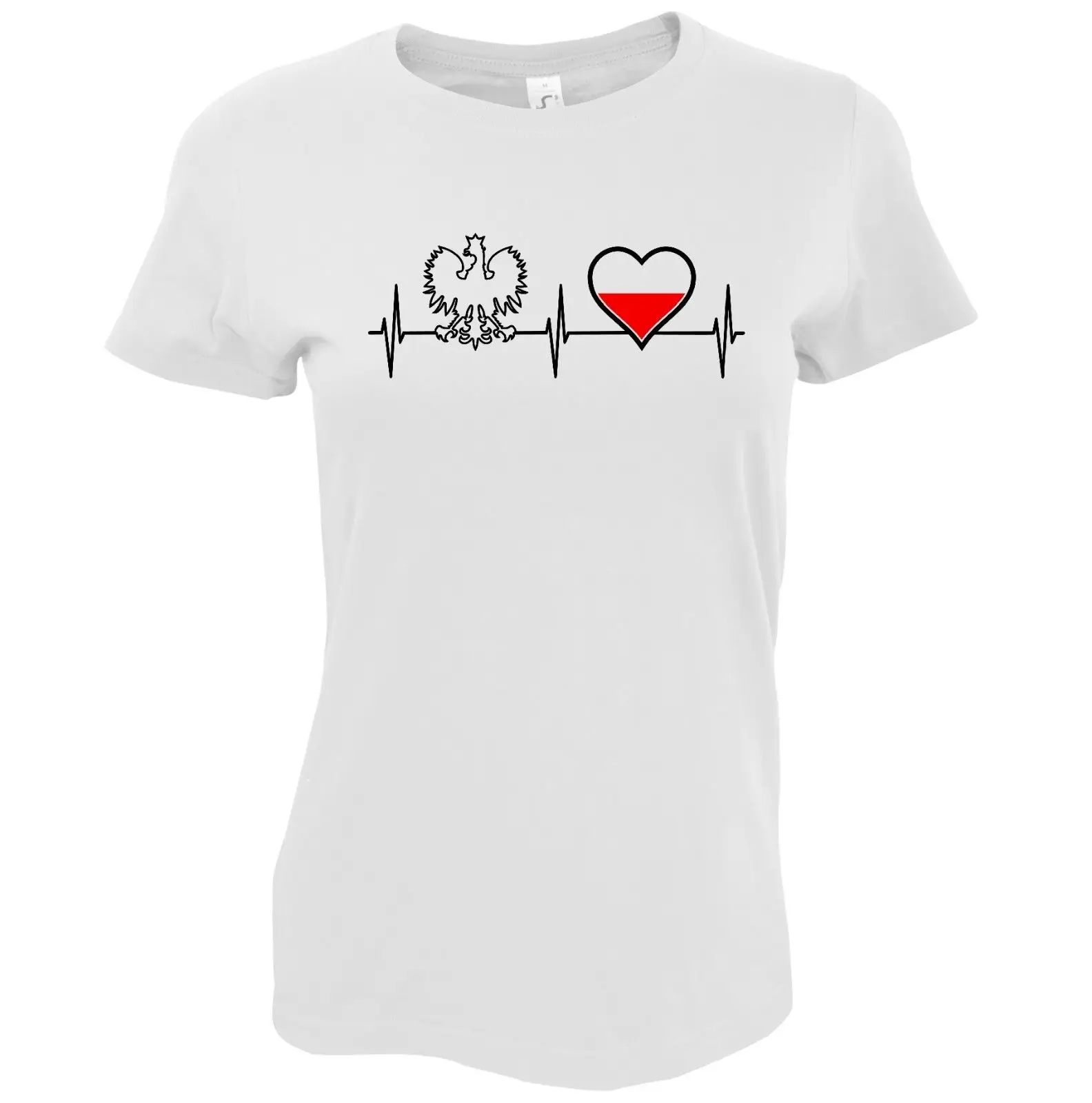 2019 горячая Распродажа модная женская патриотическая футболка польская с