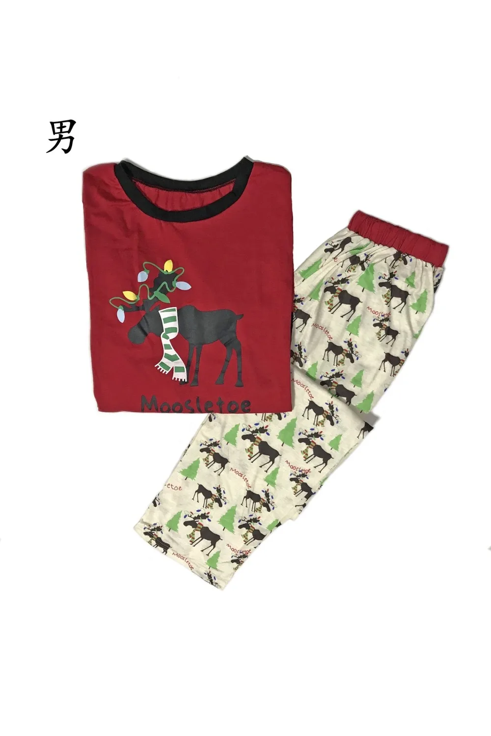 2018 новый семейный Рождественский пижамный комплект одинаковые комплекты для
