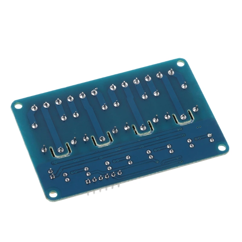 4 канальный 12В релейный модуль с оптомуфтой PIC/AVR/51/ARM для Arduino одним