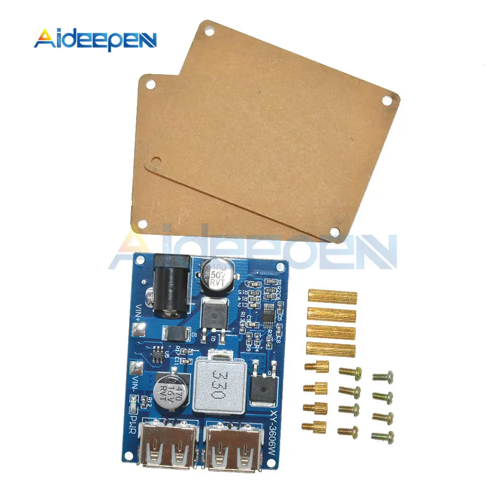 DC-DC 24V 12V 5V модуль питания Buck 5A мощность понижающий преобразователь Diy электронная