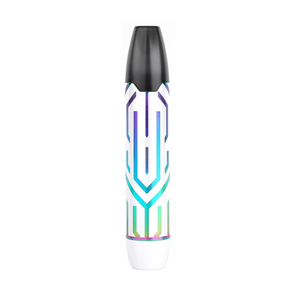 Набор Vape hottcig Kubi Pod со встроенным аккумулятором 550 мА · ч и системой 1,7 мл Pod vape Kit vs Minifit/Renova Zero/VINCI X - Цвет: White Rainbow