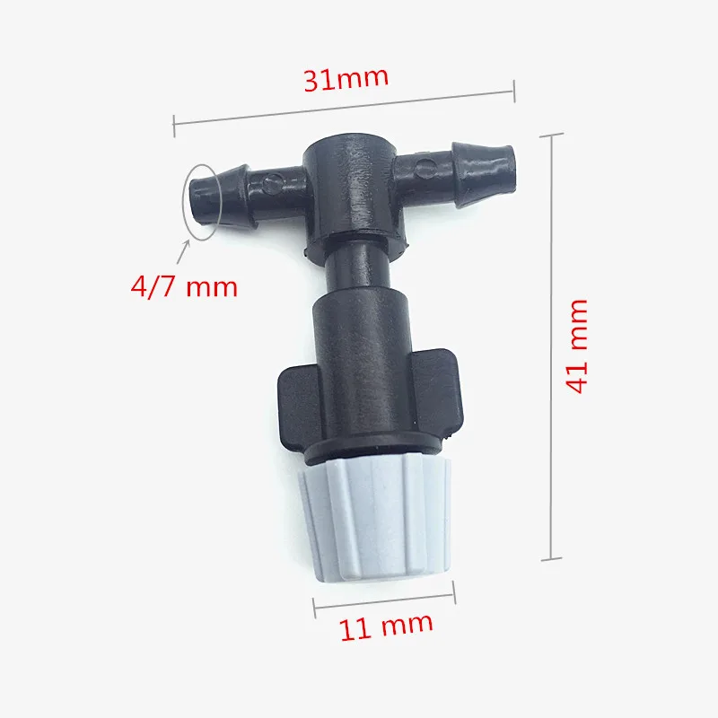 Насадка распылительная серая с тройником 4 / 7 мм 0 6 9 м 10 шт.|spray nozzle|spray foam nozzlenozzle