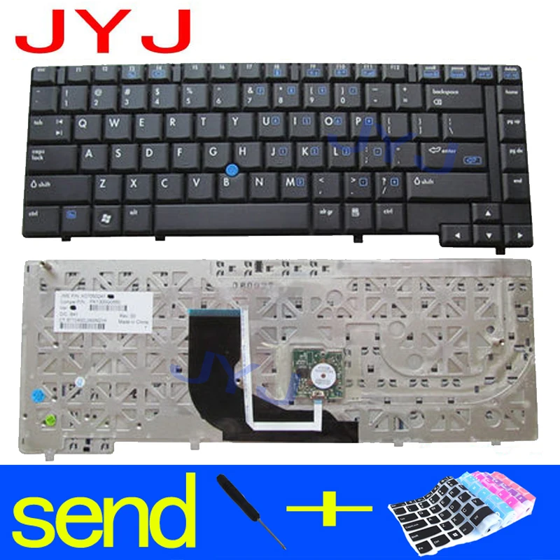 

New laptop Keyboard for HP NC6400 6910P 6910 Send a transparent protective film