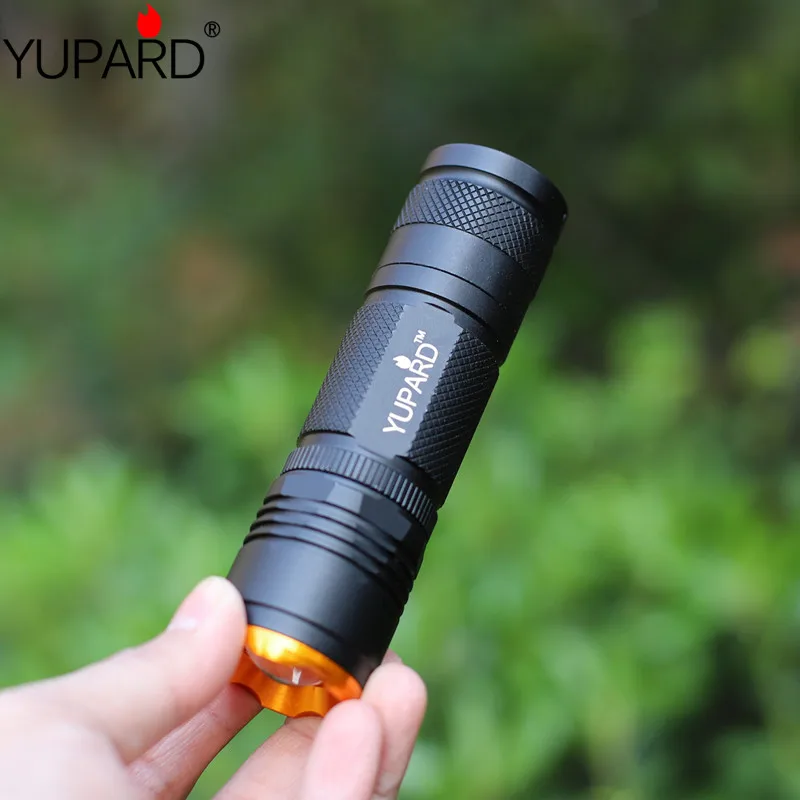 Yupard XM L2 светодиодный T6 Регулируемый Масштабируемые фонарик свет лампы факел мини