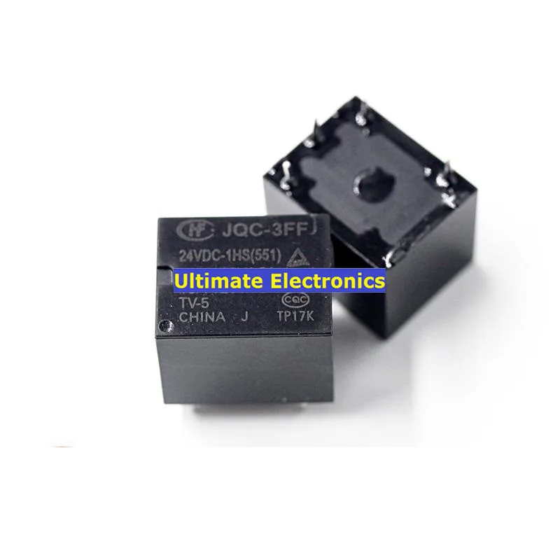 10PCS HF- JQC-3FF-5VDC-1HS JQC-3FF-9VDC-1HS JQC-3FF-12VDC-1HS JQC-3FF-24VDC-1HS 4FEET | Электронные компоненты и
