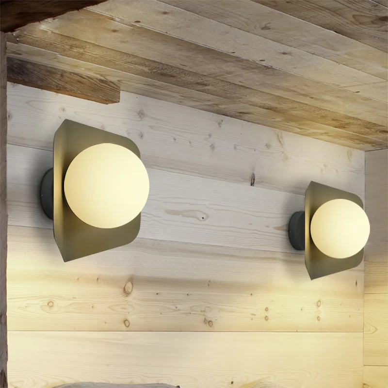 Современная настенная лампа креативный светильник для прикроватного столика