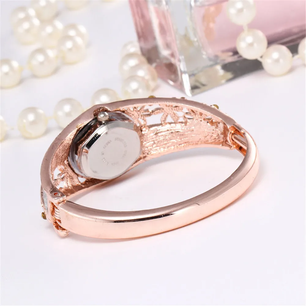 Relojes mujer Модные женские наручные часы горный хрусталь Для женщин s круглые