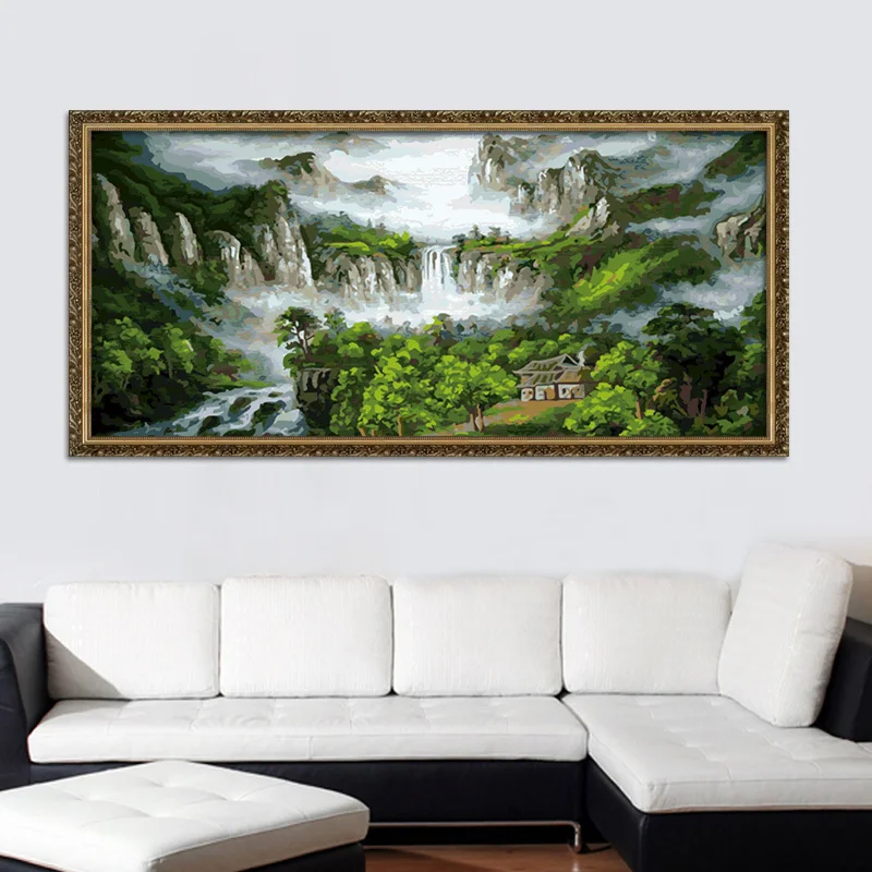 Набор для рисования по номерам на холсте 80 x MaHuaf-A1175 160 - купить выгодной цене |