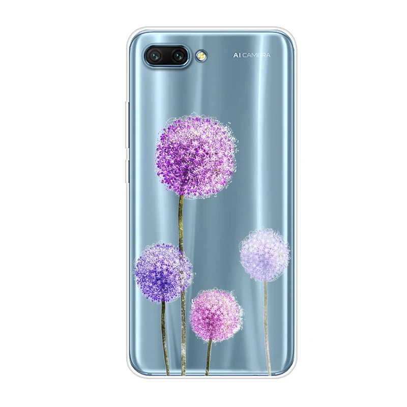 Мягкий мультяшный чехол для Huawei Honor 10 силиконовый задняя крышка телефона Honor10 Lite