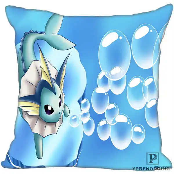 Square Pillowcases Заказная декоративная наволочка Pokemon Pikachu квадратная Наволочка на молнии(с одной стороны) 180522-16 - Цвет: Square Pillowcases