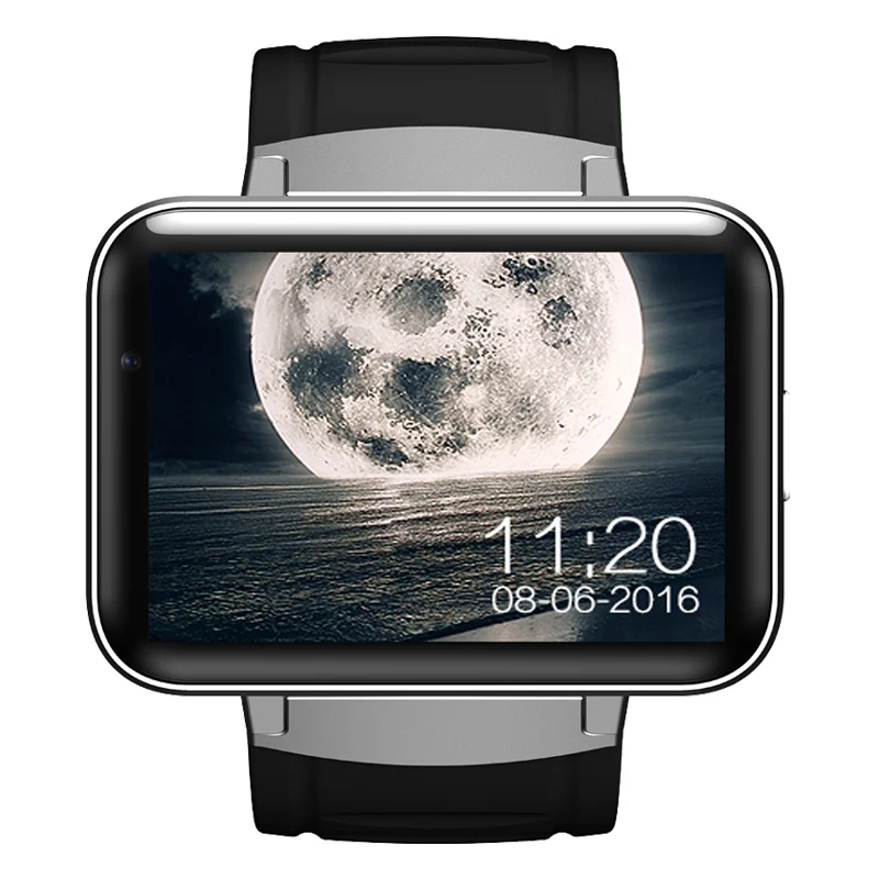 ITORMIS Android Smart смарт-часы Умные Часы SmartWatch наручные часы Большой Батарея 3 г SIM WiFi Камера GPS MTK6572 Dual Core 4 г Встроенная память 512 Оперативная память DM98 - Цвет: Серебристый
