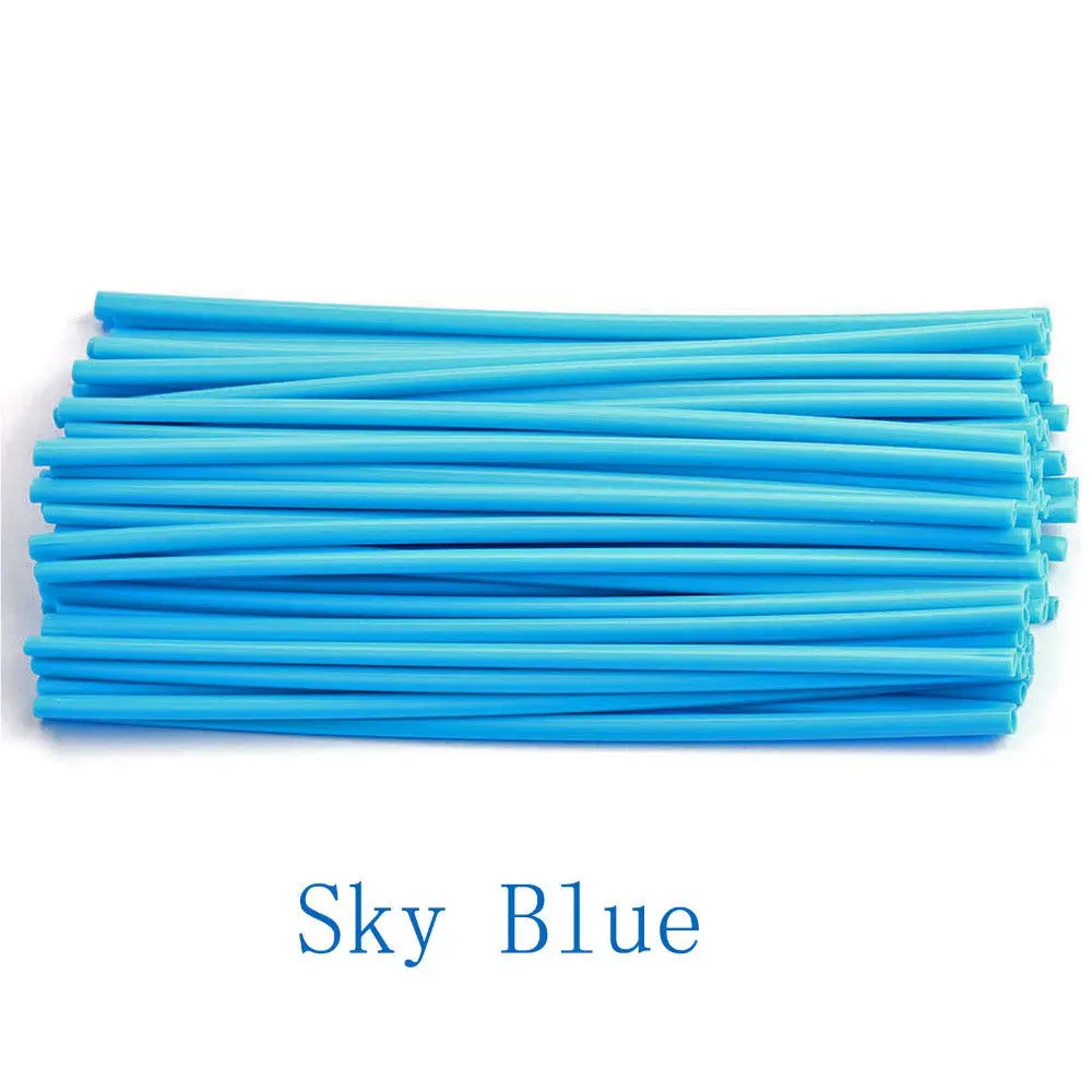 72 шт. универсальные чехлы для спиц колесных обод колеса Supermoto CR EXC WRF 250 400 426 450 DUKE 390